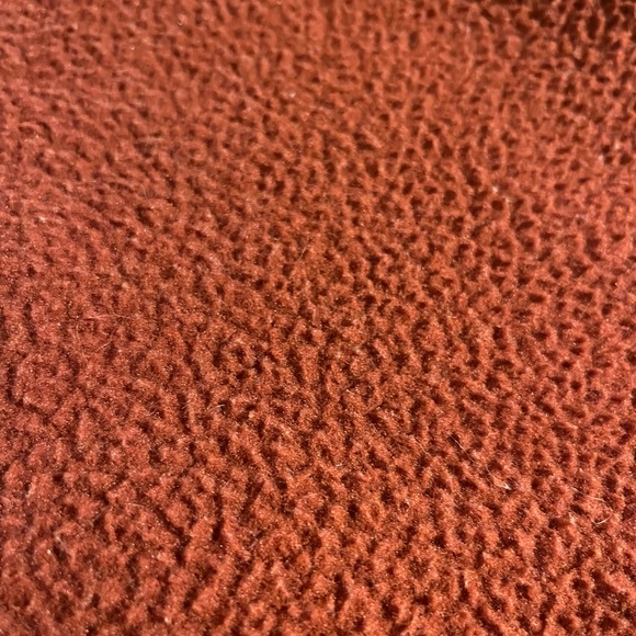 ReNew Raglan Fleece Sweater/Sweatshirt in Rust Red - Picture 5 of 5